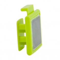 PIP 939-EFMAGCLIP, MAGNETIC MOUNTING CLIP, ABS PLASTIC, F LIME, FITS ANY E-FLARE