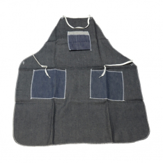 PIP A2836D62BT, WEST CHESTER, DENIM APRON, 3 POCKETS, ATTACHED TIES, 28" X 36"