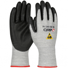 PIP CBH3ESDCRS, NYLON CUT RESISTANT GLOVE WITH PU PALM DIP