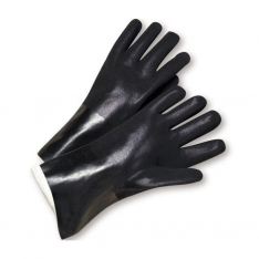 PIP J1027RF, WEST CHESTER 12" ROUGH BLACK PVC, JERSEY LINED