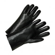 PIP J1027, WEST CHESTER 12" SMOOTH BLACK PVC, JERSEY LINED