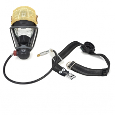 MSA 10225584, G1 Cadet SAR, 30" regulator with Nylon belt, G1 Facepiece with Poly head harness, fitt