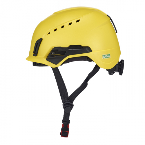 MSA 10242631, V-Gard H2™ Safety Helmet, Vented, Yellow