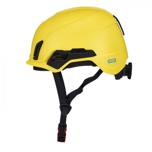 MSA 10242637, V-Gard H2™ Safety Helmet, Non-Vented, Yellow