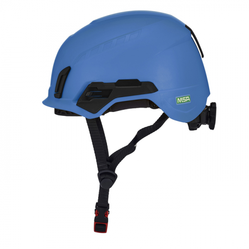 MSA 10242638, V-Gard H2™ Safety Helmet, Non-Vented, Blue