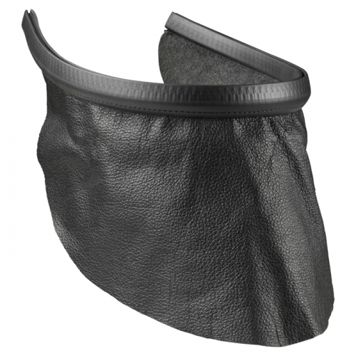 MSA 10246309, Black leather chest protector for use with Clearmaxx and Helix Series welding helmets.