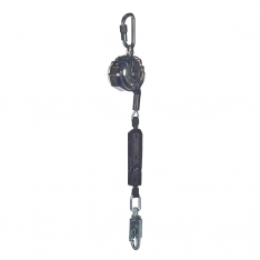 MSA VTOHG-031-DE-A, V-TEC PFL, 10', single-leg, 36CS swivel snaphook, aluminum triple action carabin