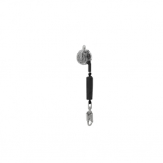 MSA VTOHG-031-ZE-A, V-TEC PFL, 10', single-leg, 36CS swivel snaphook, ANSI Z359.14-2021, OSHA