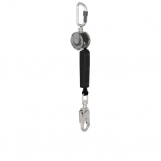 MSA VTOHW-031-DE-A, V-TEC PFL, 10', single-leg, 36CS swivel snaphook, aluminum triple action carabin