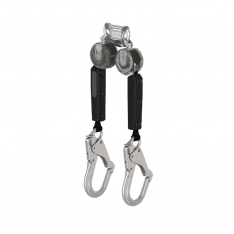 MSA VTOHW-032-RA-A, V-TEC PFL, 10', twin-leg, AL36CL large aluminum snaphook, twin link triple actio