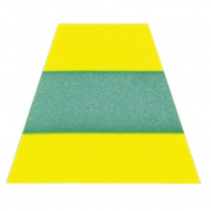 MSA 10062656, TETRAHEDRON, TRIPLE TRIM, PKGD, LIME-YEL.