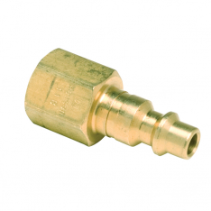 MSA 66274, PLUG, MALE, QUICK DISCONNECT, WITH FEMALE 1/4" NPT, SNAP-TITE ALUMINUM, MALE WITH FEMALE