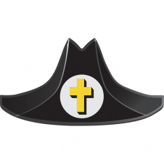 MSA GA1150-P3, FP Cairns XF1 Chaplain's Cross black