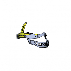 MSA GA1153, Kit Reflective material lime-yellow XF1