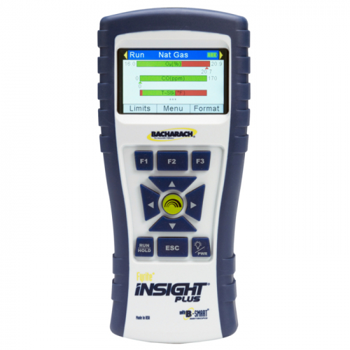 MSA 0024-8518 Insight® Plus O2, CO, & Reporting Kit, probe, sample hose IrDA+Bluetooth case printer